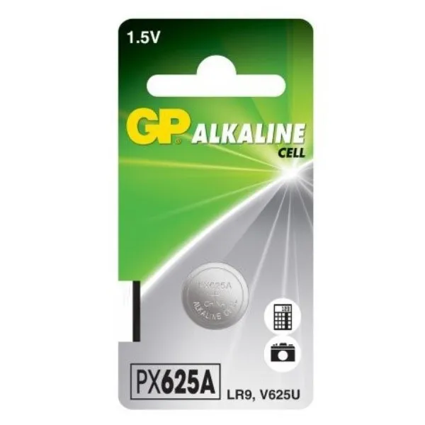 GP LR9/V625U Pila de Botón Alcalina