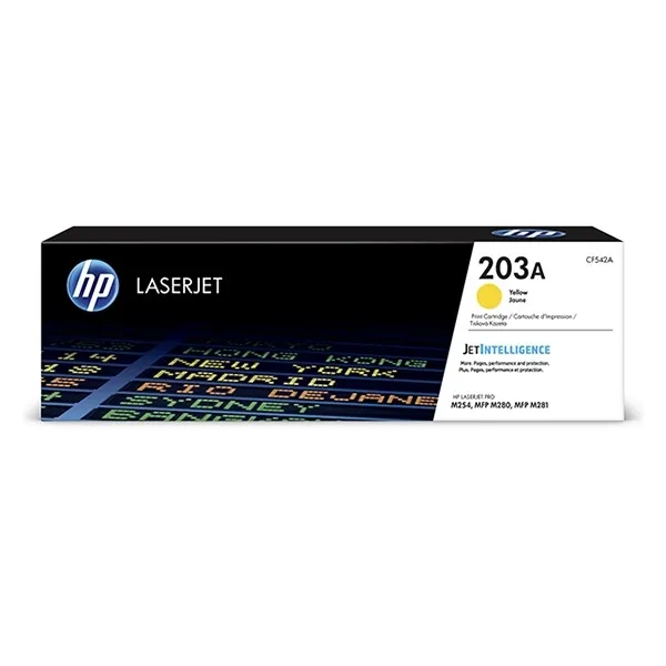 HP 203A (CF542A) toner amarillo (original)