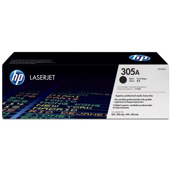 HP 305A (CE410A) toner negro (original)