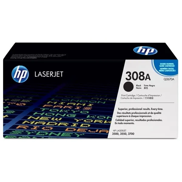 HP 308A (Q2670A) toner negro (original)