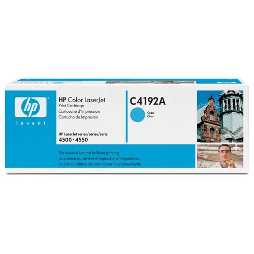 HP 640A (C4192A / EP-83C) toner cian (original)