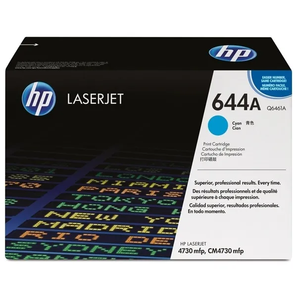 HP 644A (Q6461A) toner cian (original)