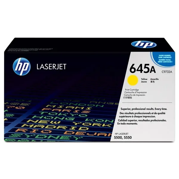 HP 645A (C9732A) toner amarillo (original)