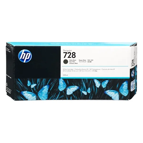 HP 728 (F9J68A) cartucho negro mate XXL (original)