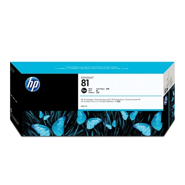 HP 81 (C4930A) cartucho de tinta negro (original)