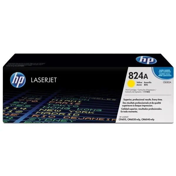 HP 824A (CB382A) toner amarillo (original)