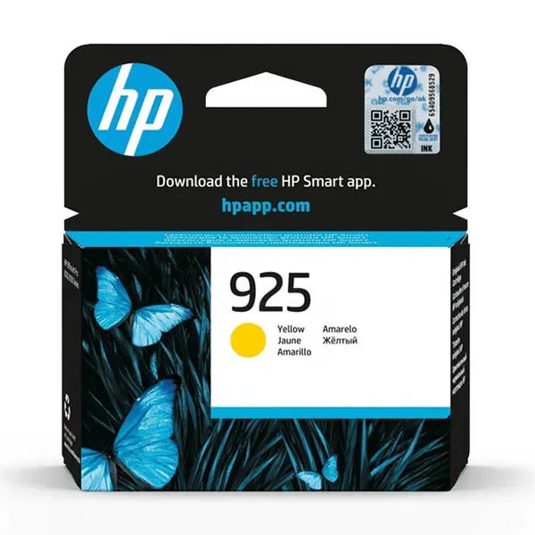 HP 925 (4K0V8PE) Cartucho de tinta amarilla (original)