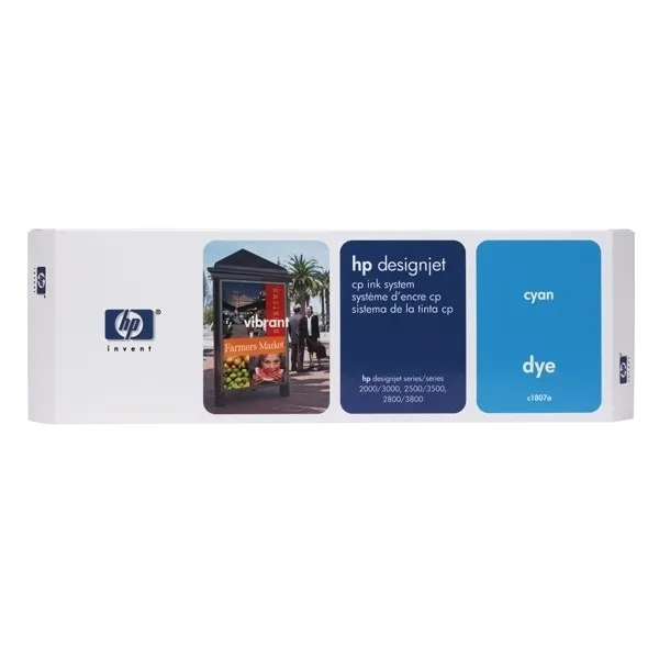 HP C1807A cartucho de tinta cian (original)
