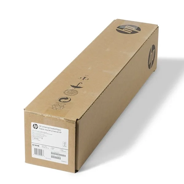 HP Q1404A/Q1404B Universal Coated rollo de papel | 610 mm x 45,7 m | 90 g/m²