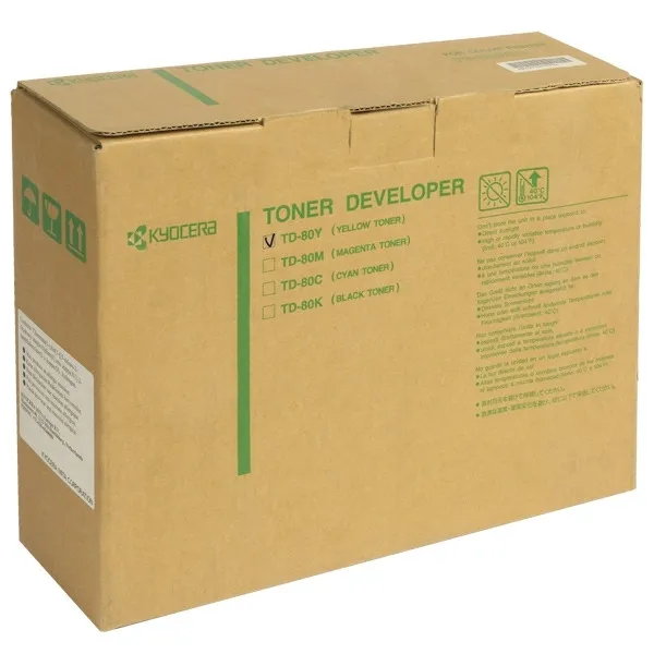 Kyocera TD-80Y toner/revelador amarillo (original)