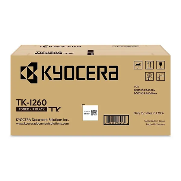 Kyocera TK-1260 toner negro (original)