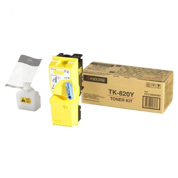 Kyocera TK-820Y toner amarillo (original)