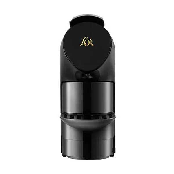 L'OR mini cafetera de cápsulas negra