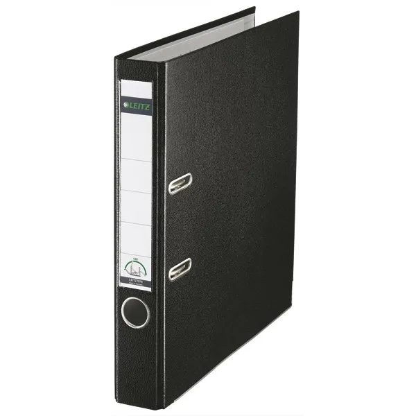 Leitz 1015 Carpeta Archivador plastico A4 negro 50mm