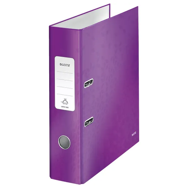 Leitz 180° WOW Carpeta Archivador A4 morado metalizado 50mm