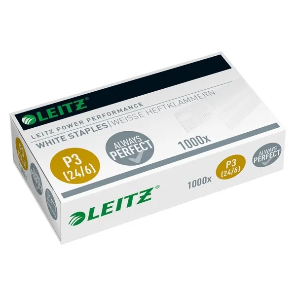 Leitz 24/6 Power Performance P3 grapas blancas (1000 unidades)