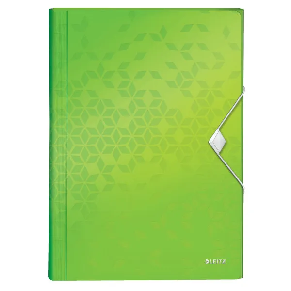 Leitz 4589 WOW carpeta acordeón verde (6 compartimentos)
