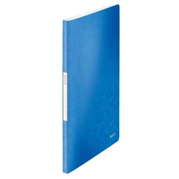Leitz 4631 WOW carpeta de fundas flexible A4 azul metalizado (20 bolsillos)