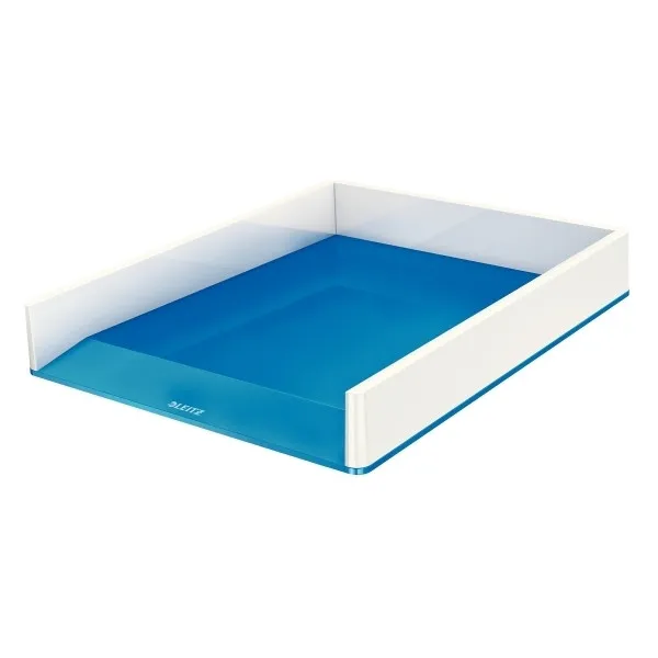 Leitz 5361 WOW bandeja para cartas bicolor azul/blanco
