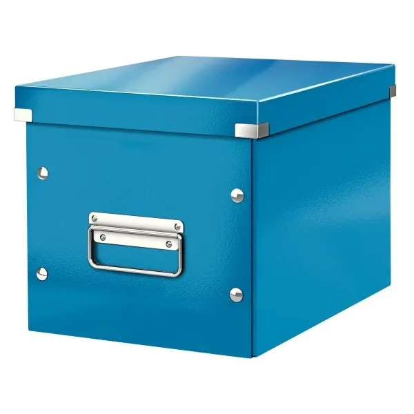 Leitz 6109 cube caja de almacenamiento mediana azul