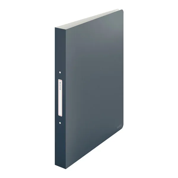 Leitz Cosy carpeta de anillas con 2 juntas gris terciopelo (32 mm)