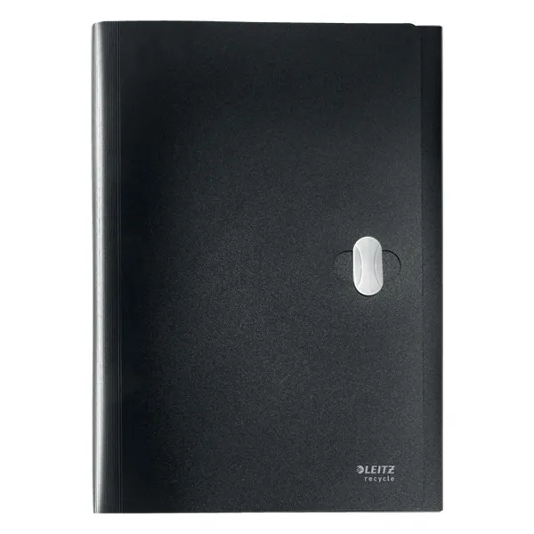 Leitz Recycle carpeta acordeón negra (5 compartimentos)