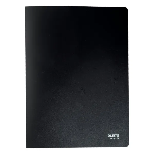 Leitz Recycle carpeta de fundas negro (40 encartes)