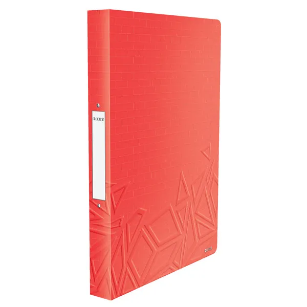Leitz Urban Chic carpeta de anillas con 2 juntas roja (26 mm)