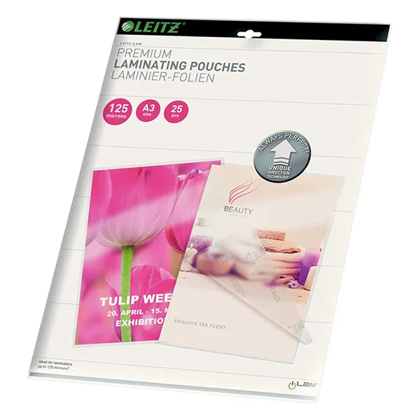 Leitz iLAM bolsa para plastificar A3 brillante 2x125 micras (25 unidades)
