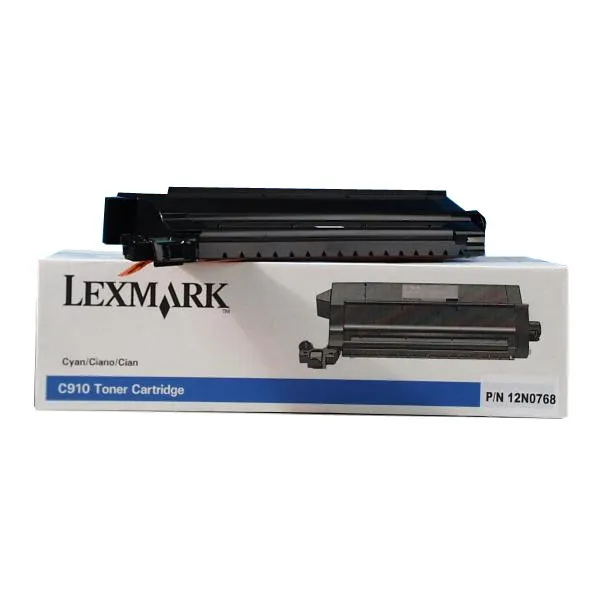 Lexmark 12N0768 toner cian (original)