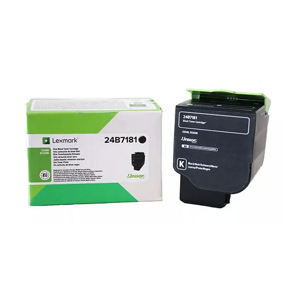 Lexmark 24B7181 toner negro (original)