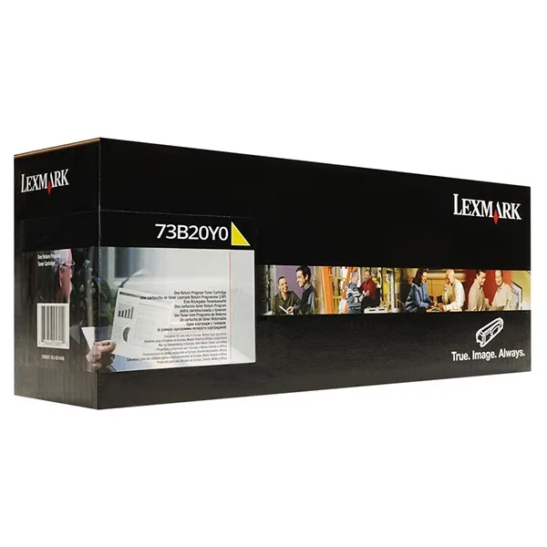 Lexmark 73B20Y0 toner amarillo (original)
