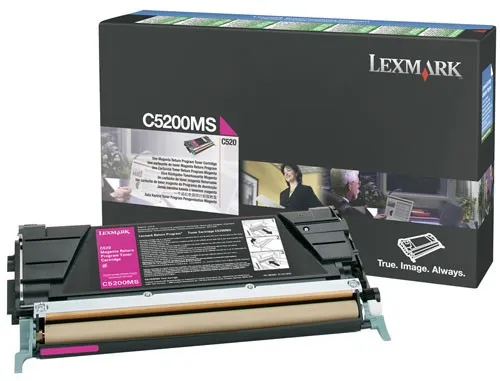 Lexmark C5200MS toner magenta (original)
