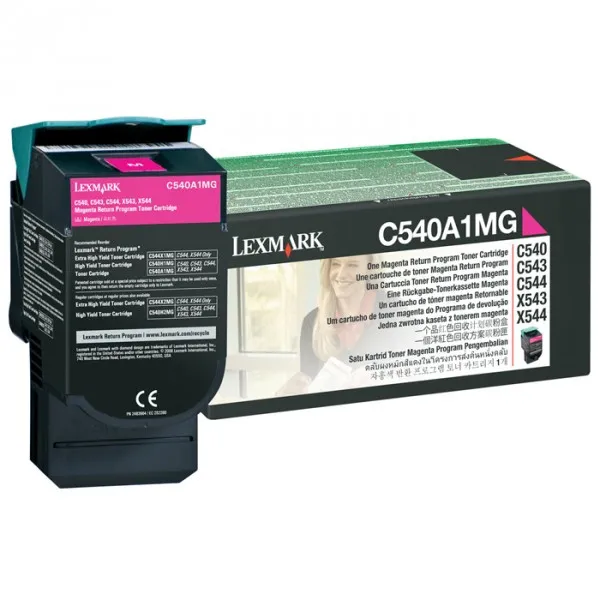 Lexmark C540A1MG toner magenta (original)