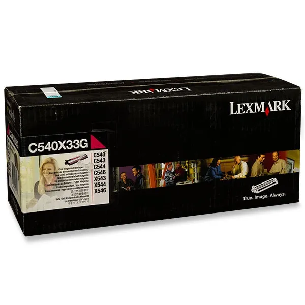 Lexmark C540X33G revelador magenta (original)