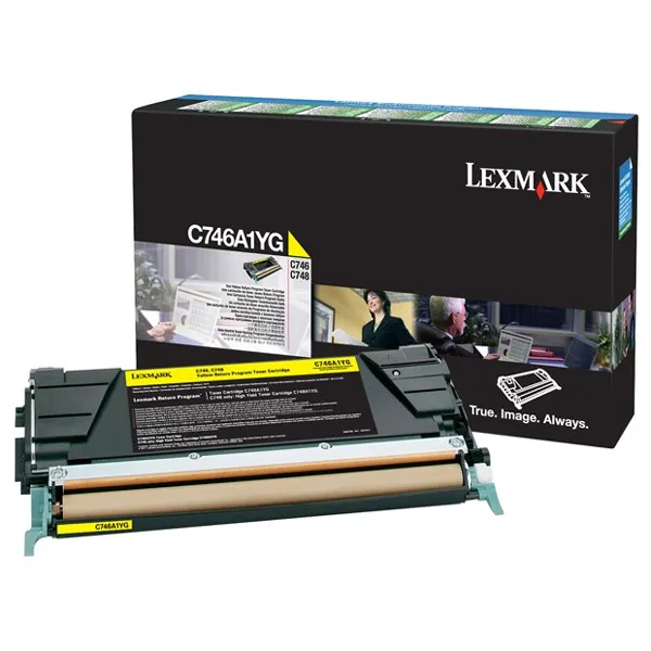 Lexmark C746A1YG toner amarillo (original)