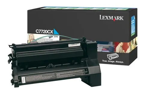 Lexmark C7720CX toner cian XXL (original)