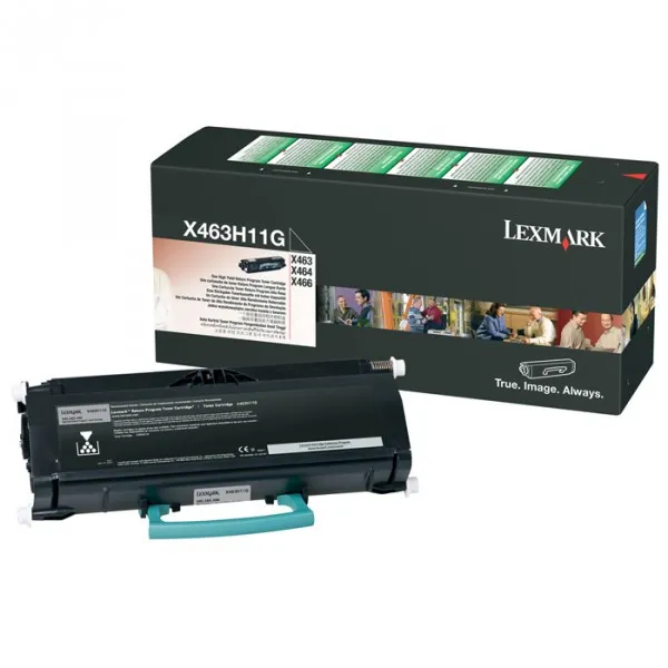 Lexmark X463H11G toner negro XL (original)