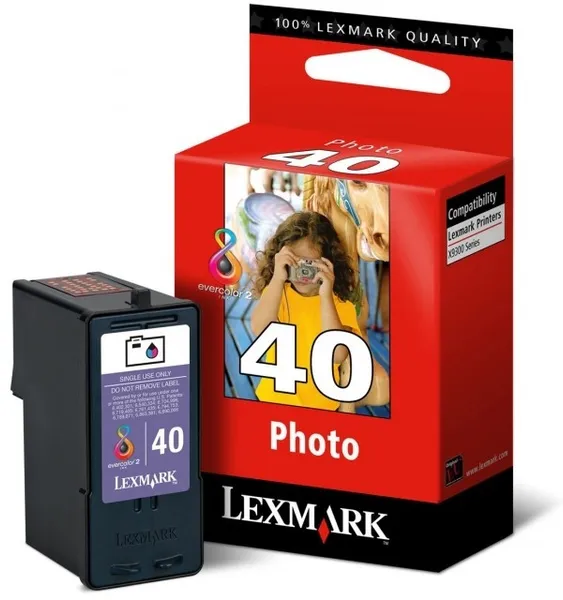 Lexmark nº 40 (18Y0340E) cartucho de tinta foto (original)