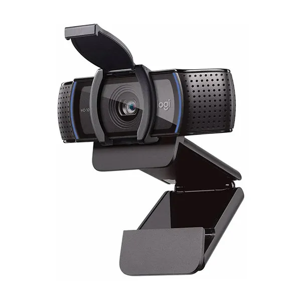 Logitech C920S Cámara web negra