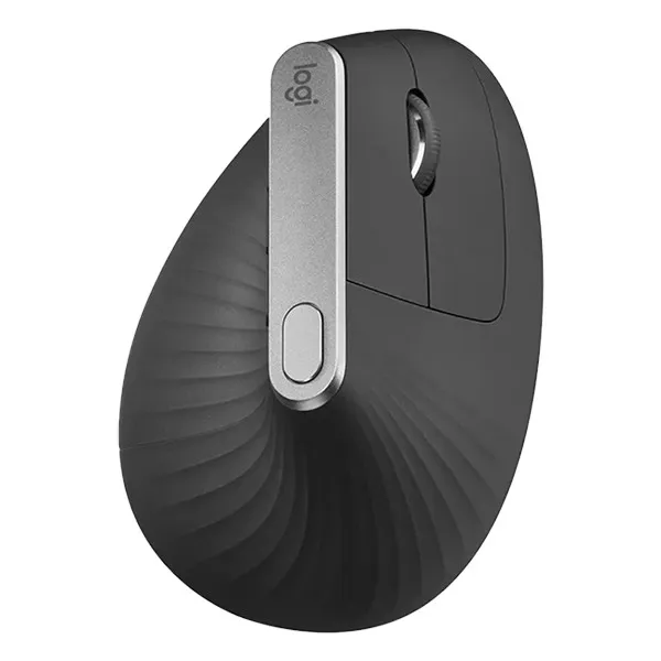 Logitech MX Vertical Advanced ratón ergonómico inalámbrico (4 botones)