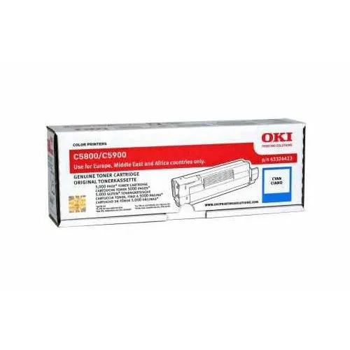 OKI 43324423 toner cian (original)