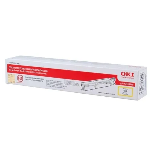OKI 43459369 toner amarillo (original)