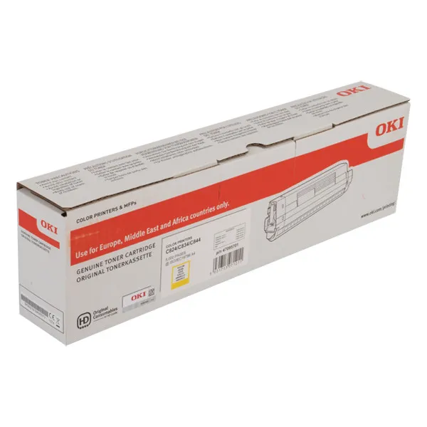 OKI 47095701 toner amarillo (original)