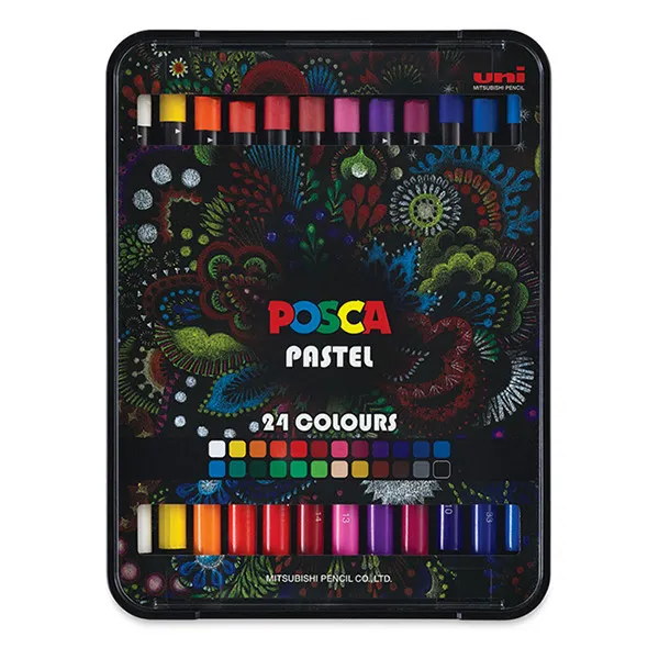 POSCA ceras pastel (24 piezas)