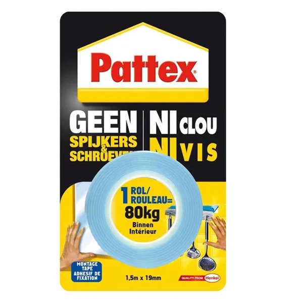 Pattex Supermontage Cinta adhesiva hasta 80kg