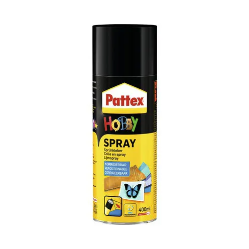 Pattex pegamento en spray adhesivo removible (400 ml)