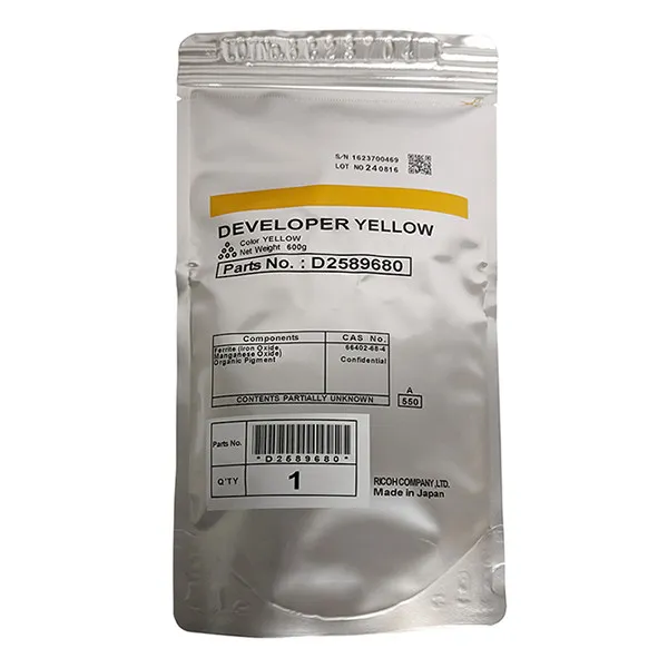 Ricoh D2589680 revelador amarillo (original)