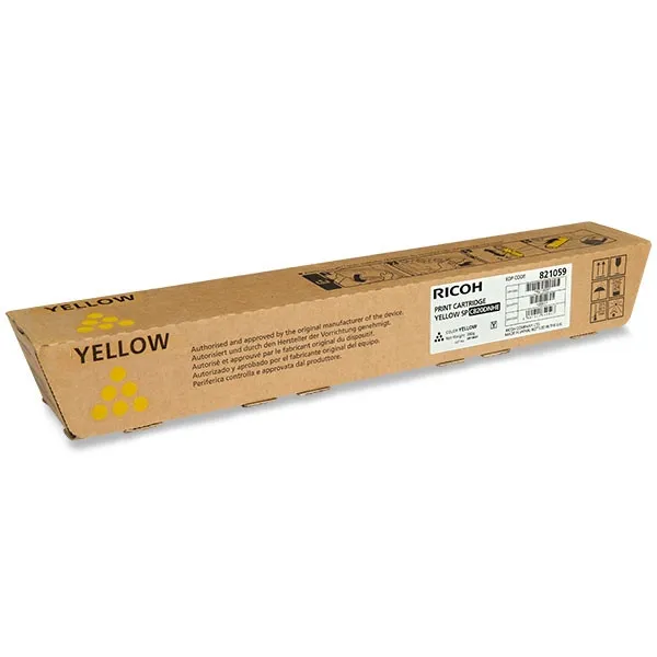 Ricoh SP-C820DNHE (821059) toner amarillo (original)