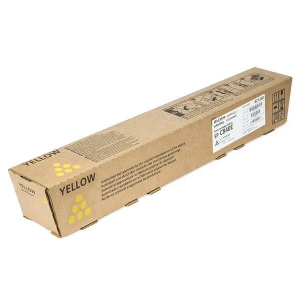 Ricoh SP C840E toner amarillo (original)